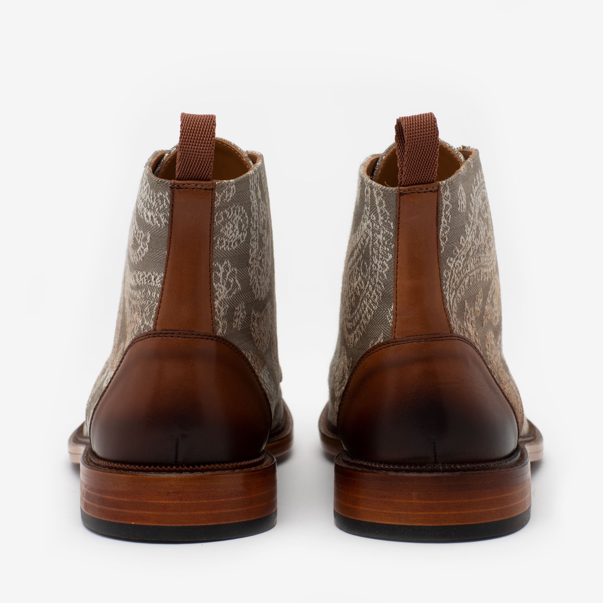 The Jack in Taupe Paisley