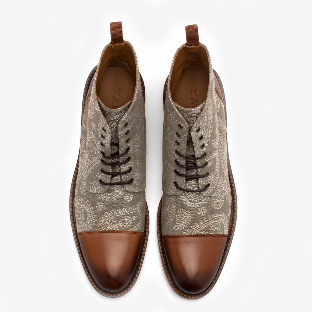 The Jack in Taupe Paisley