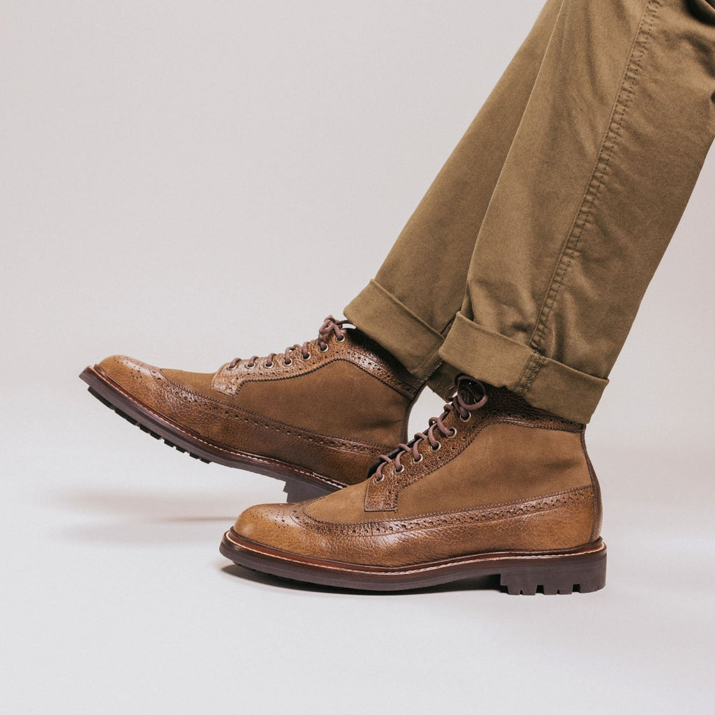 The Boston Boot in Olive (Last Chance, Final Sale)