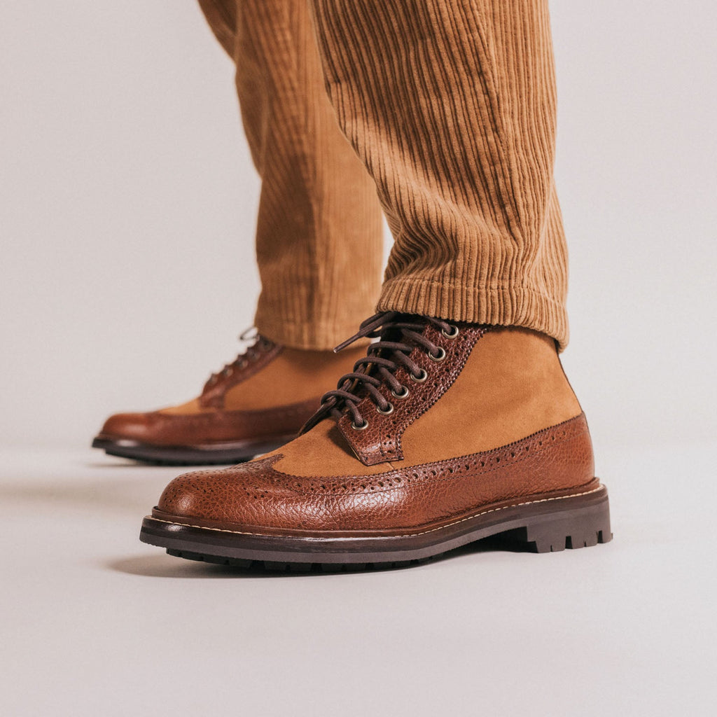 The Boston Boot in Whiskey (Last Chance, Final Sale)