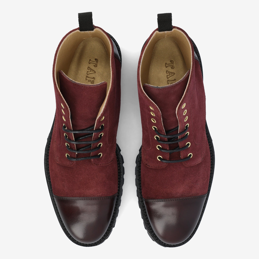 The Helen Boot in Oxblood (Last Chance, Final Sale)