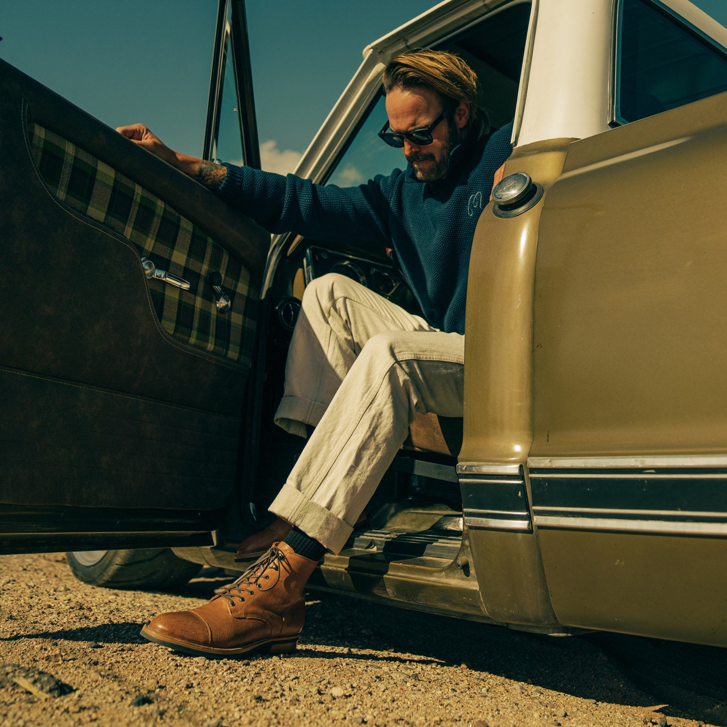 Stitchdown Legacy Boot in Nutmeg