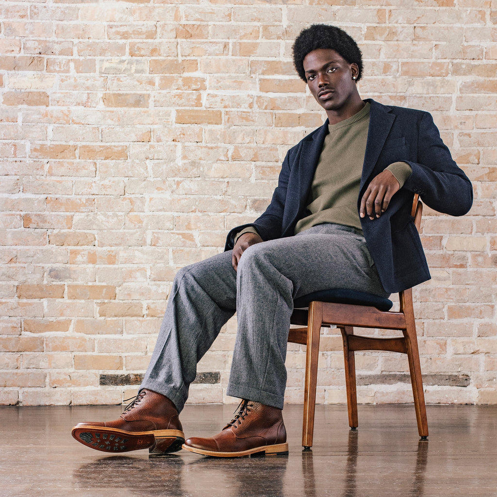 The Rome Boot in Brown