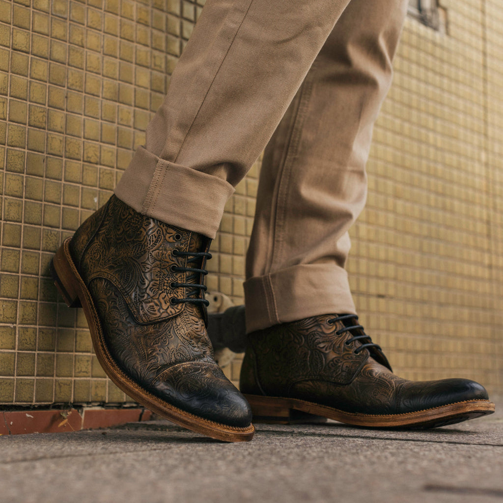 The Rome Boot in Oro Viejo