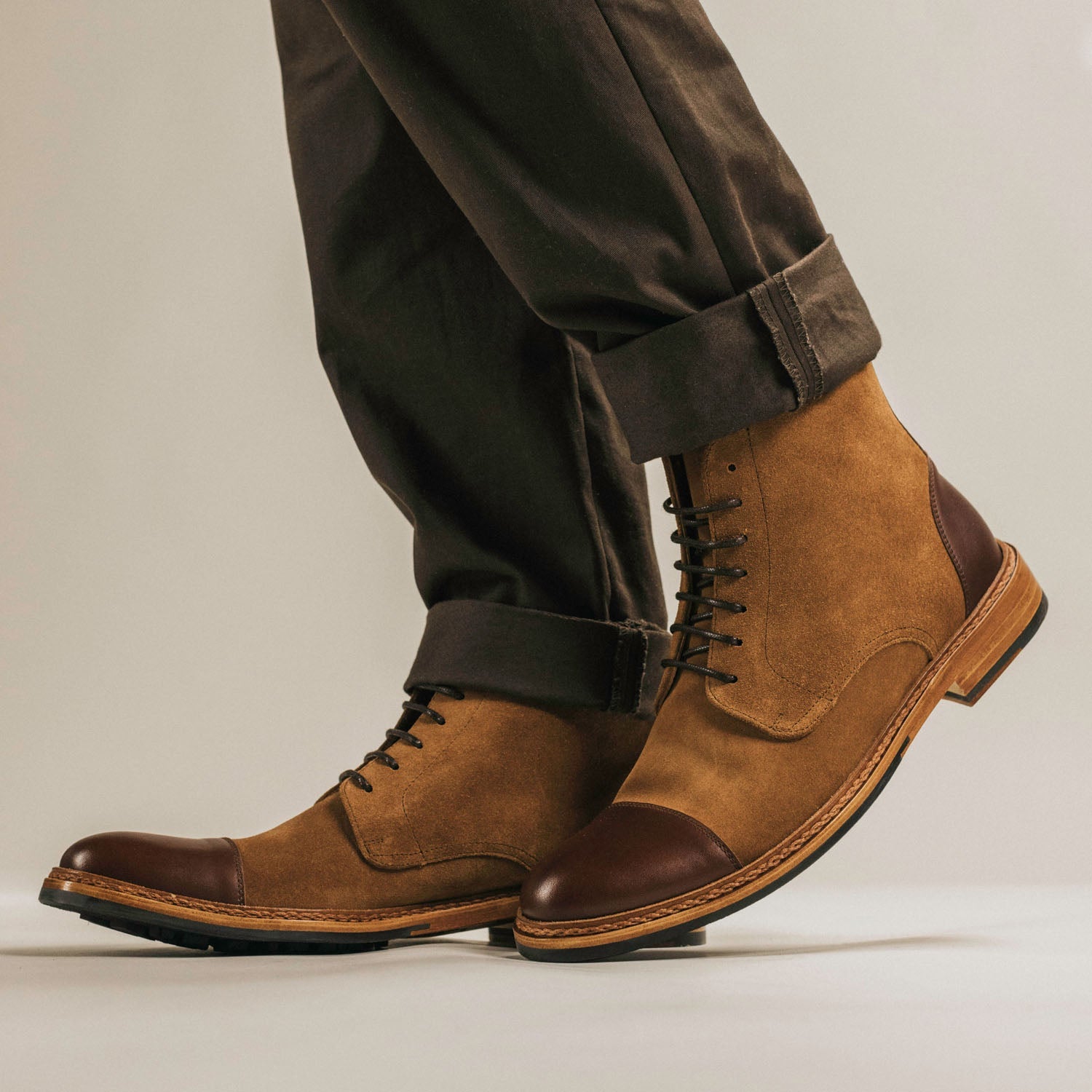 The Troy Boot in Cognac (Last Chance, Final Sale)