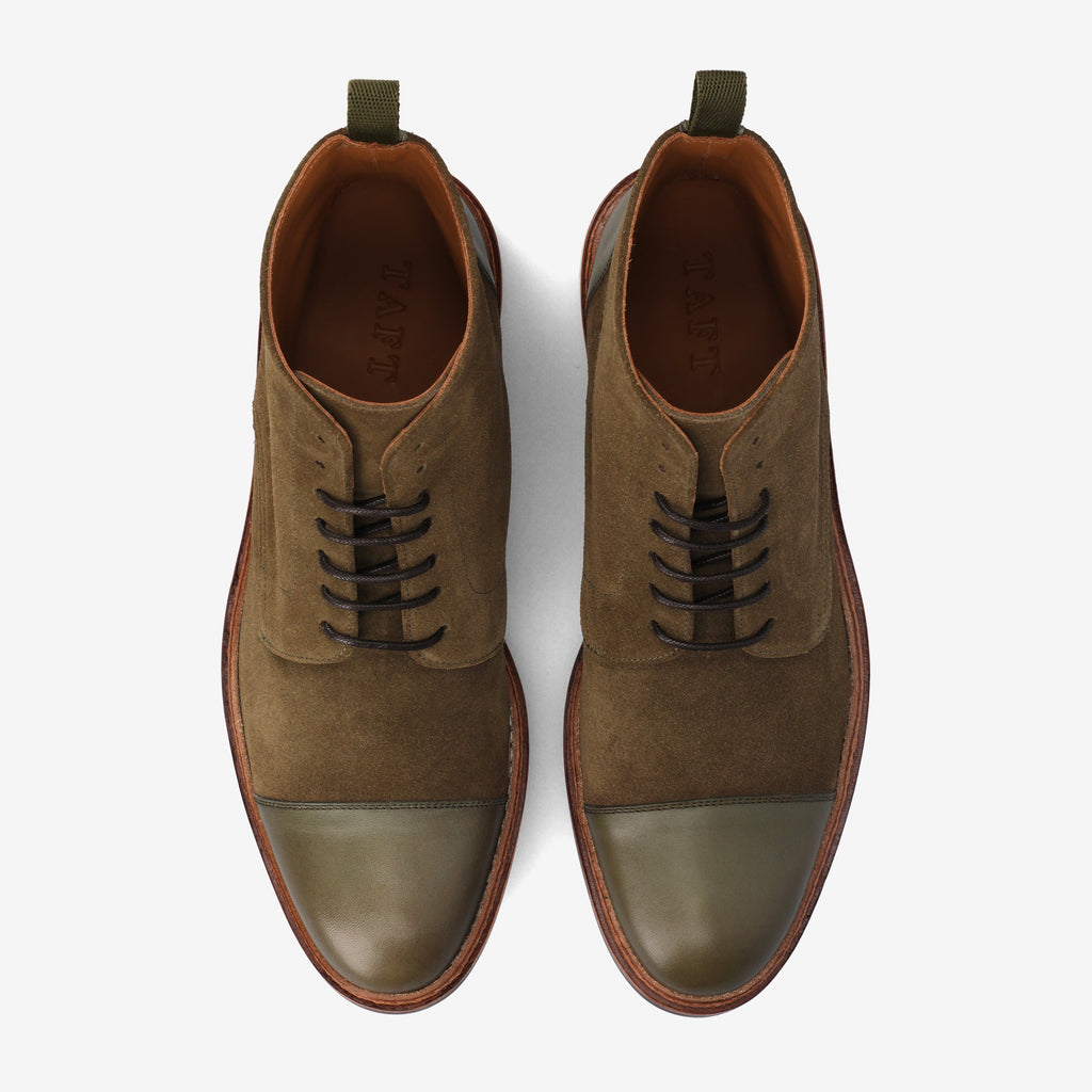 The Troy Boot in Olive (Last Chance, Final Sale)