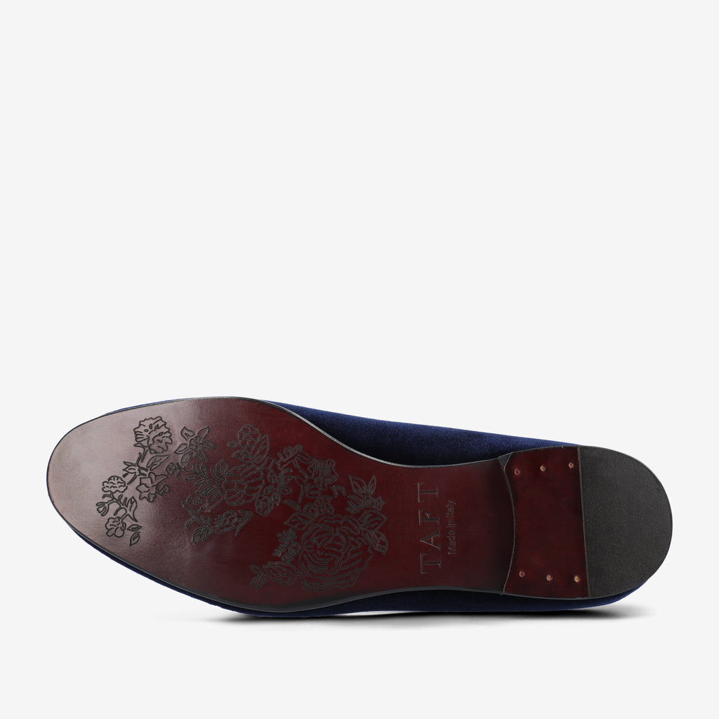 The Estate Slipper in Navy