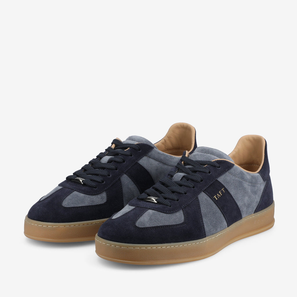 The Gatsby Sneaker in Blue Suede