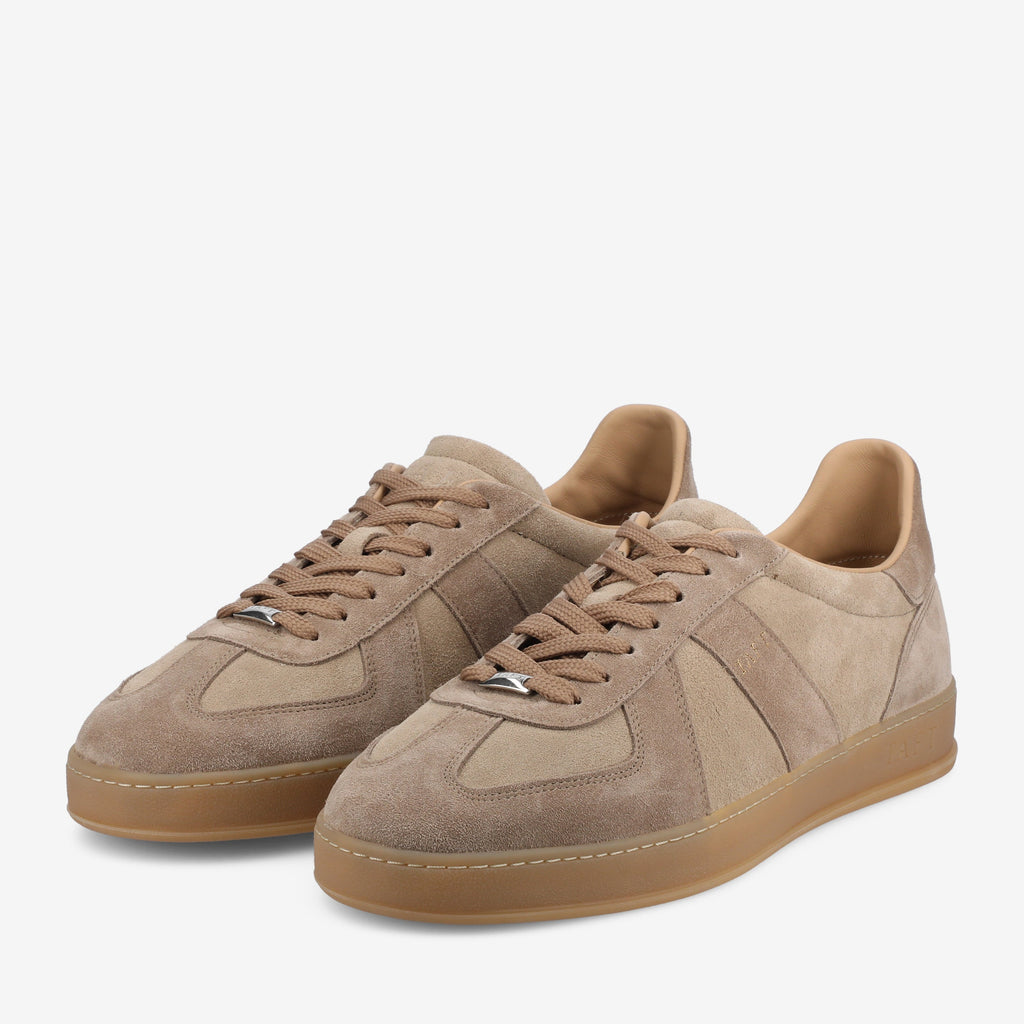 The Gatsby Sneaker in Taupe Suede