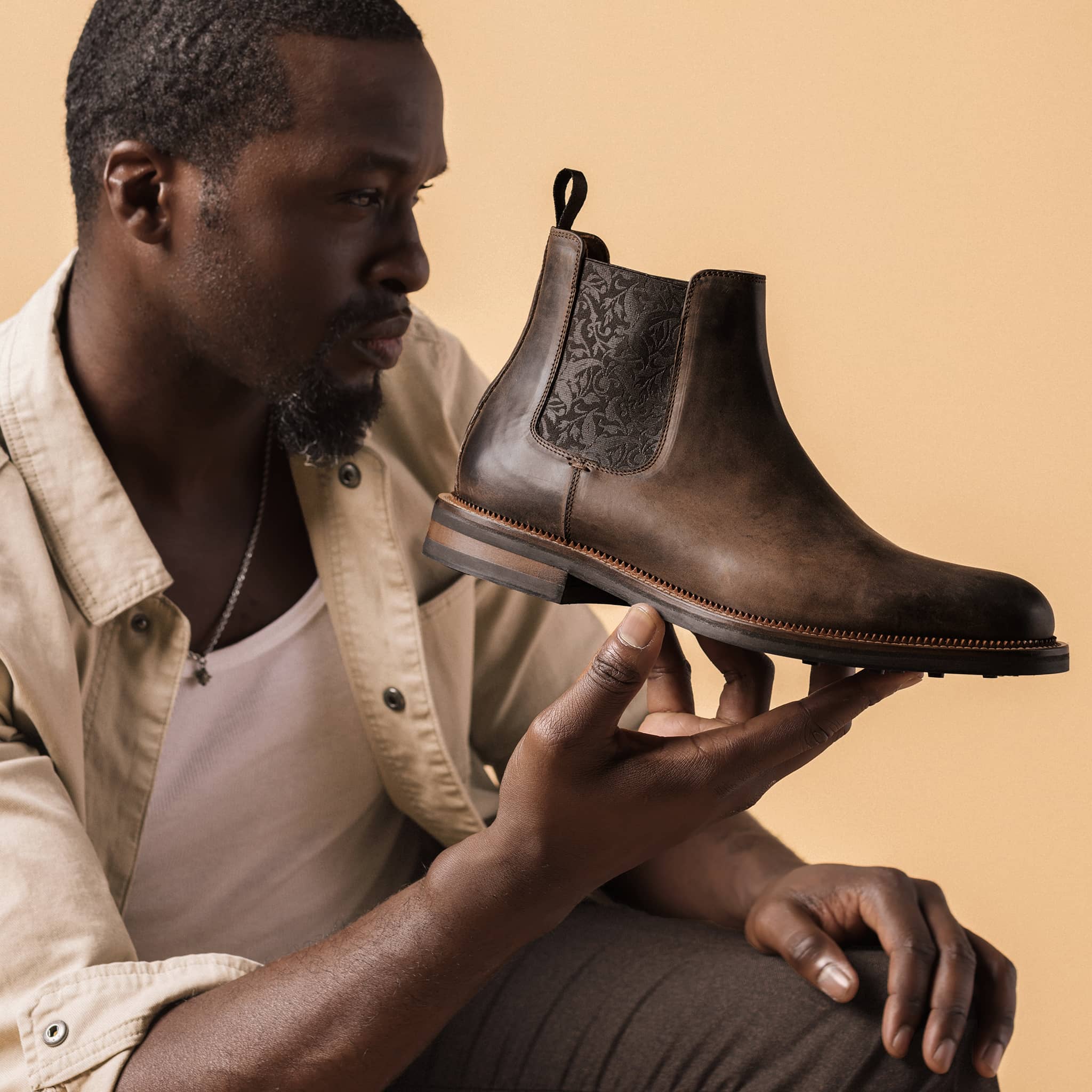 The Glen Boot in Dark Brown