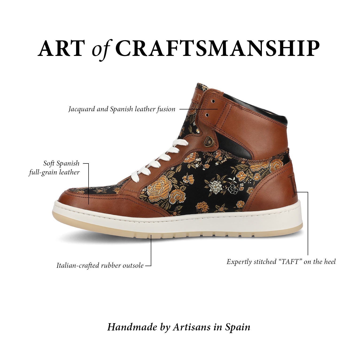 The Rapido High-top Sneaker in Eden (Last Chance, Final Sale)