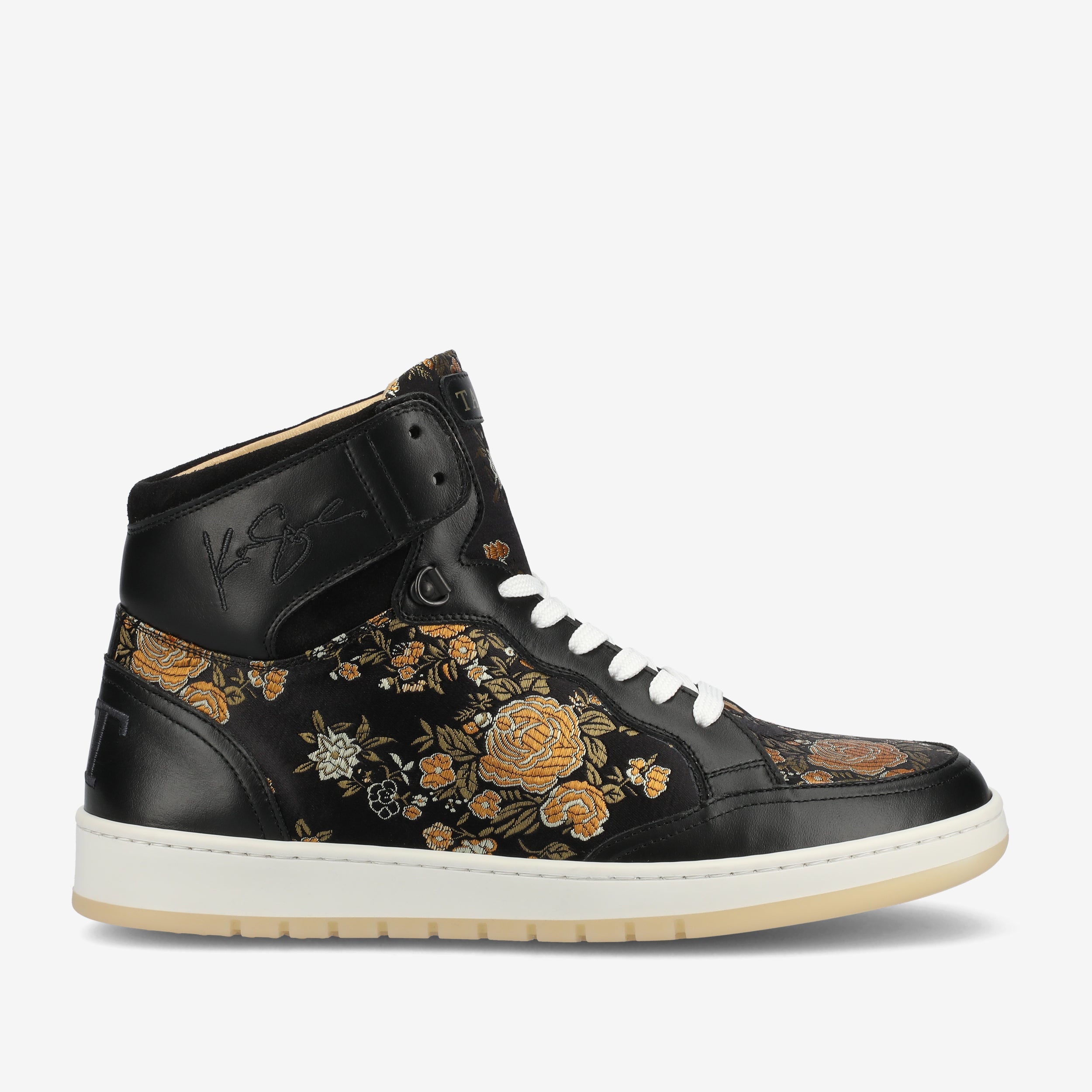 The Rapido High-top Sneaker in Eden Noir (Last Chance, Final Sale)