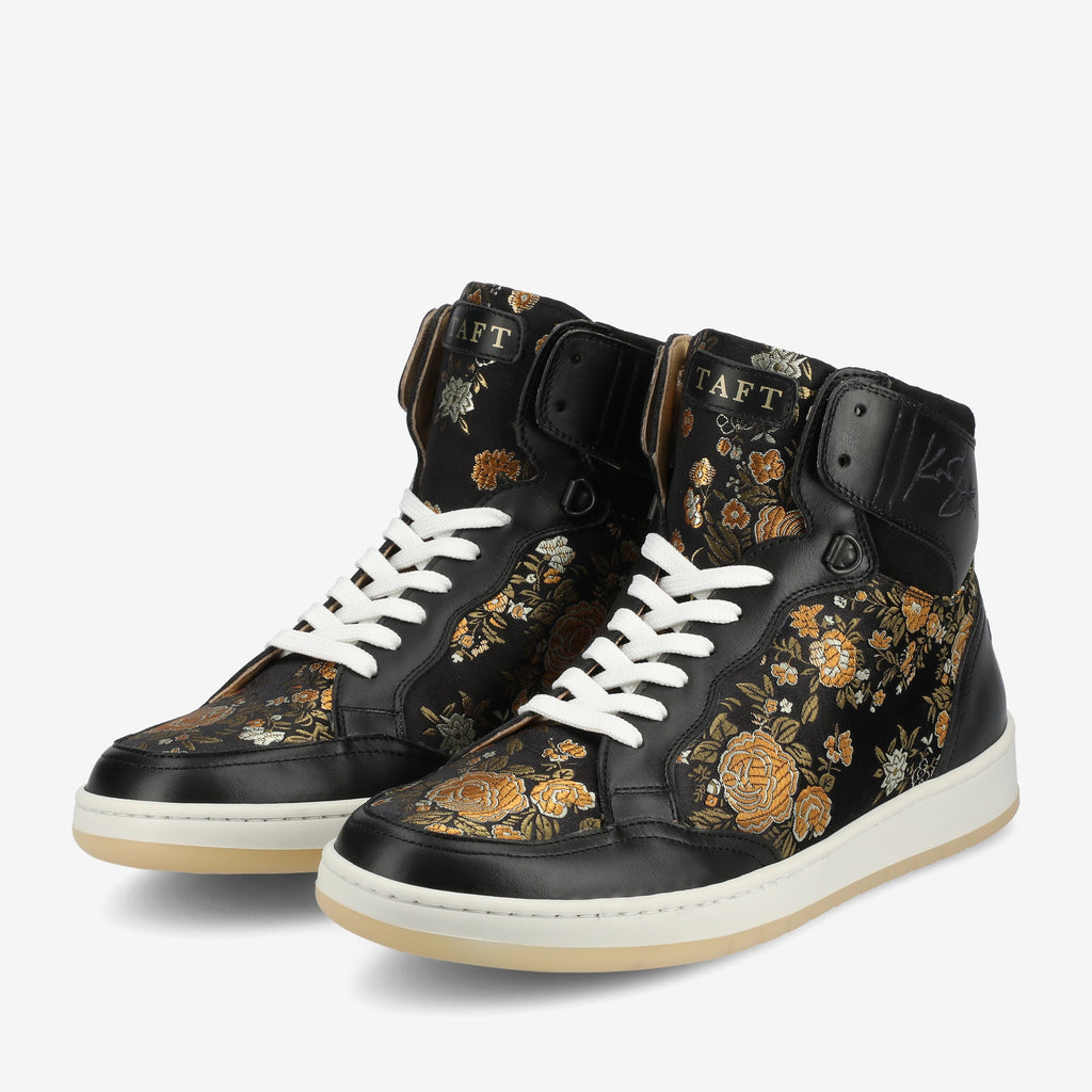 The Rapido High-top Sneaker in Eden Noir (Last Chance, Final Sale)