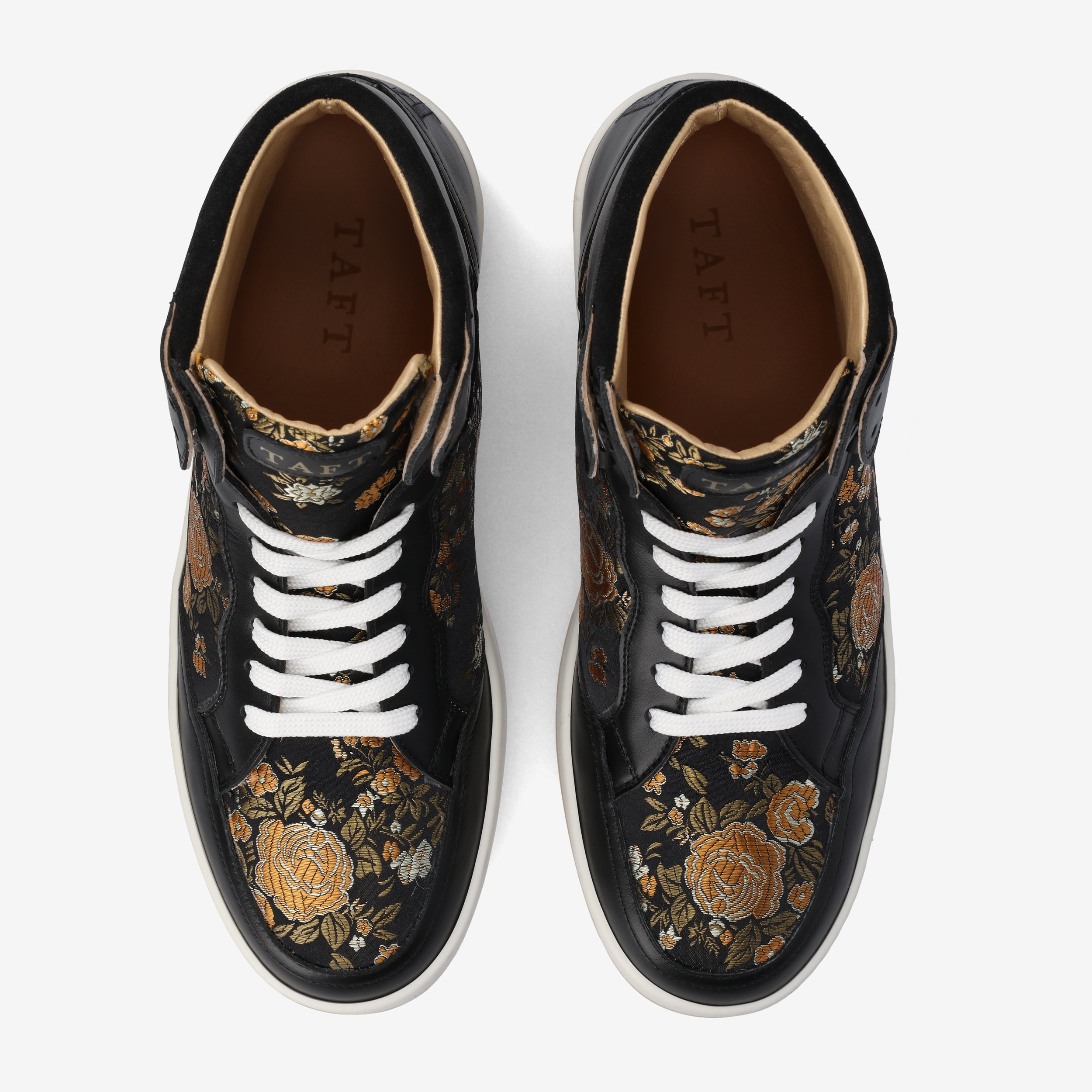 The Rapido High-top Sneaker in Eden Noir (Last Chance, Final Sale)