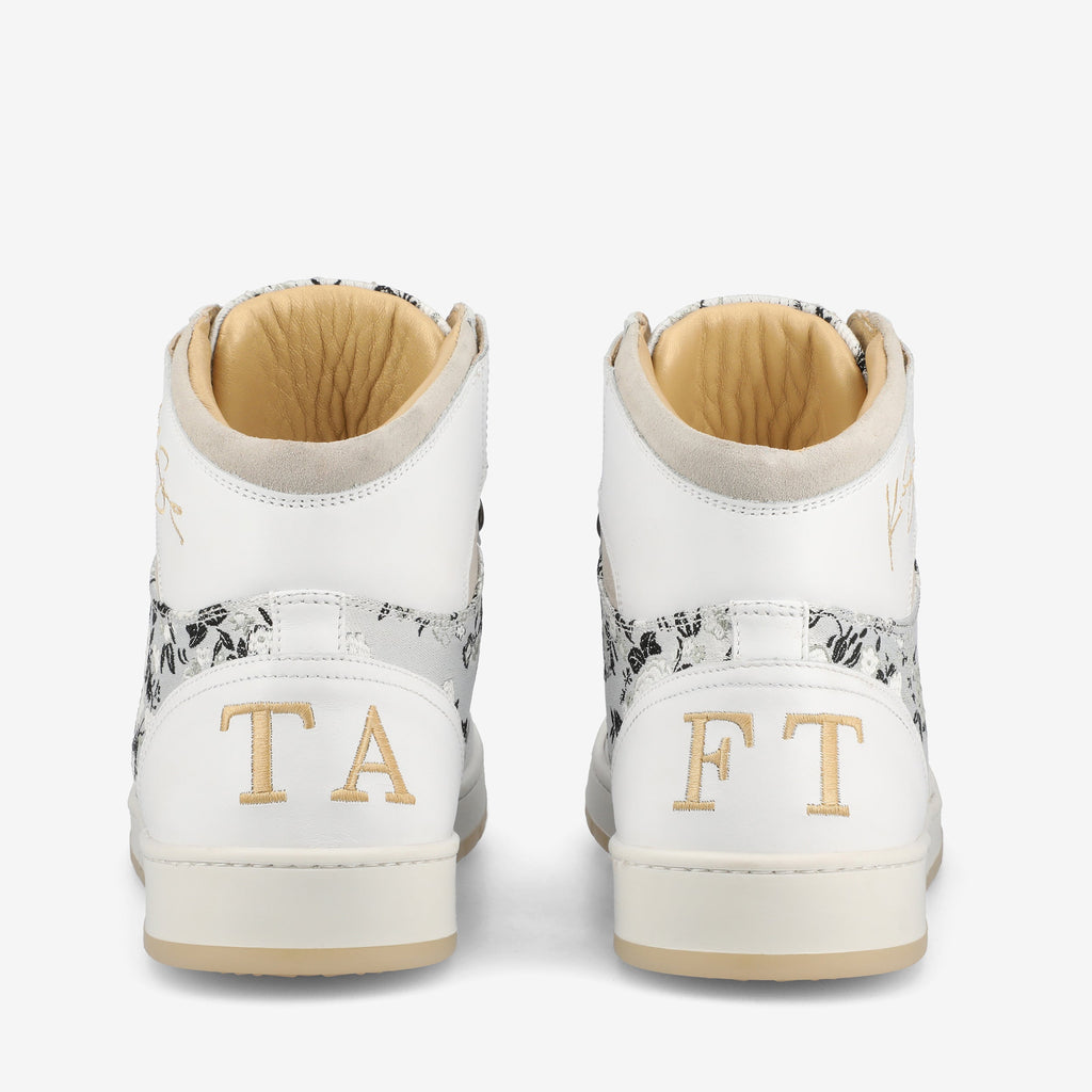 The Rapido High-top Sneaker in Eden Blanc (Last Chance, Final Sale)