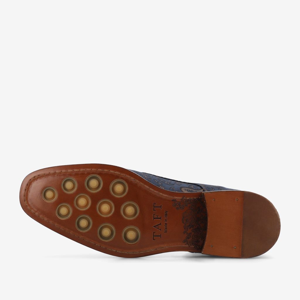 The Jack Oxford Shoe in Brown Paisley