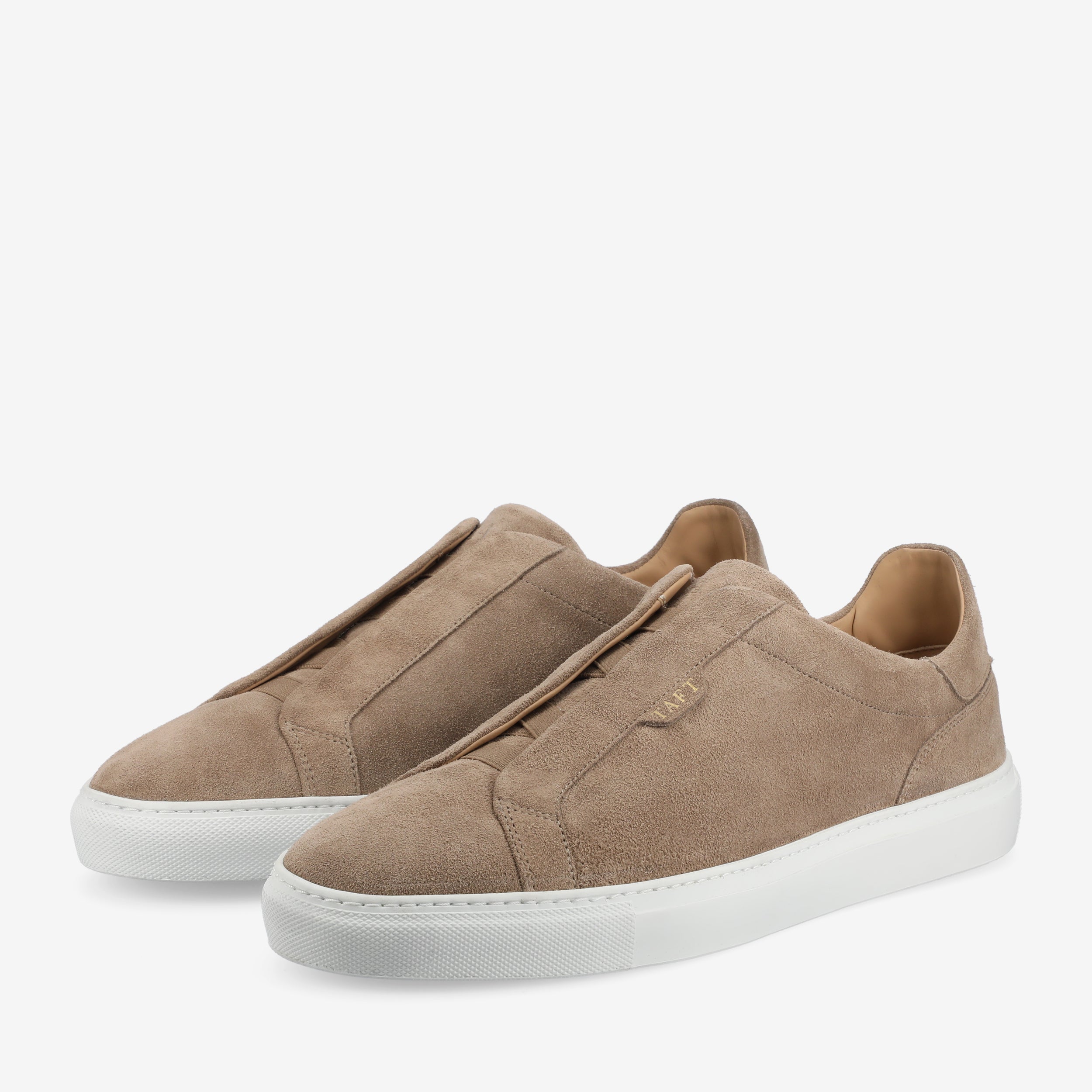 The James Sneaker in Tan Suede