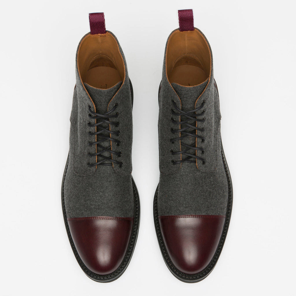 The Jack in Grey/Oxblood