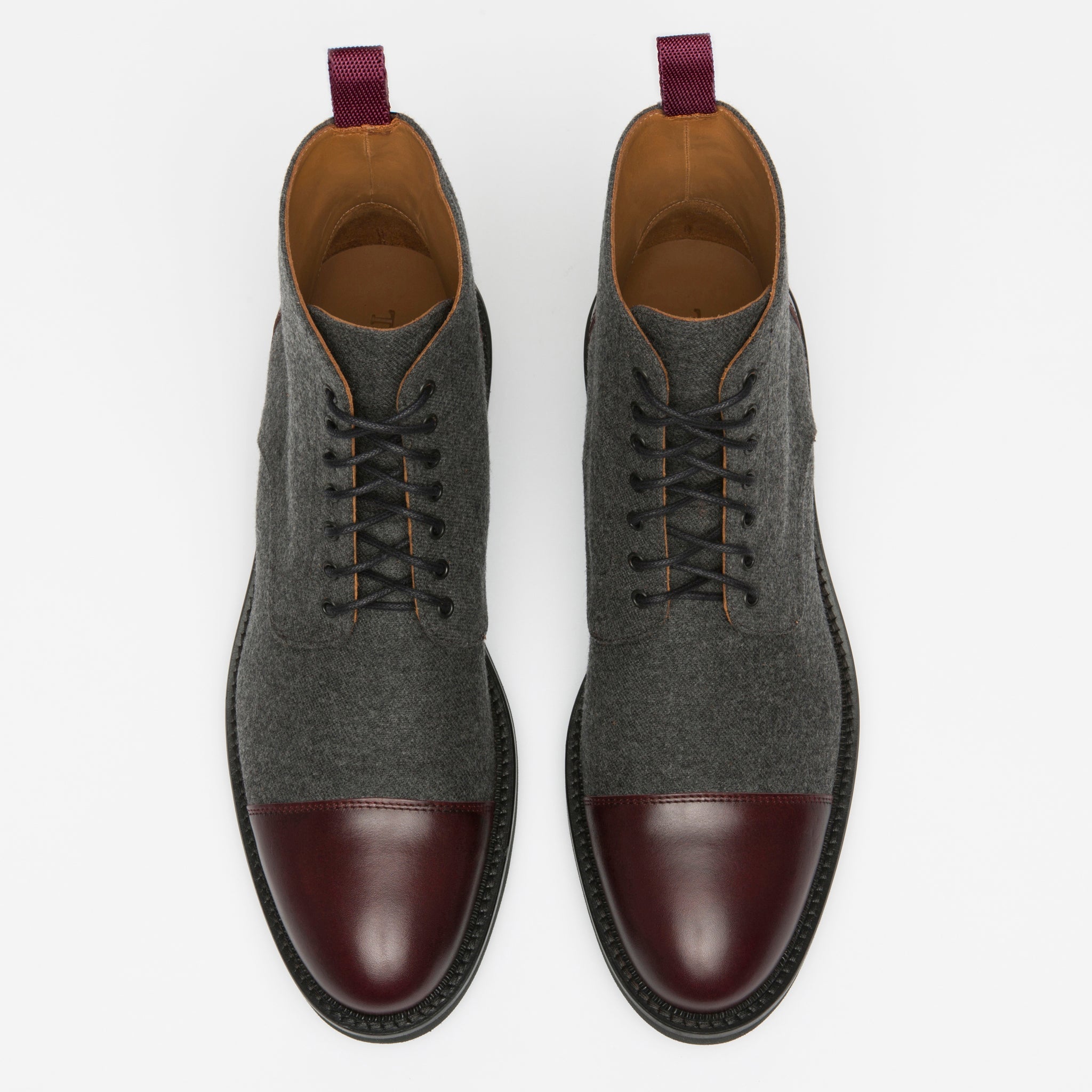 The Jack in Grey/Oxblood