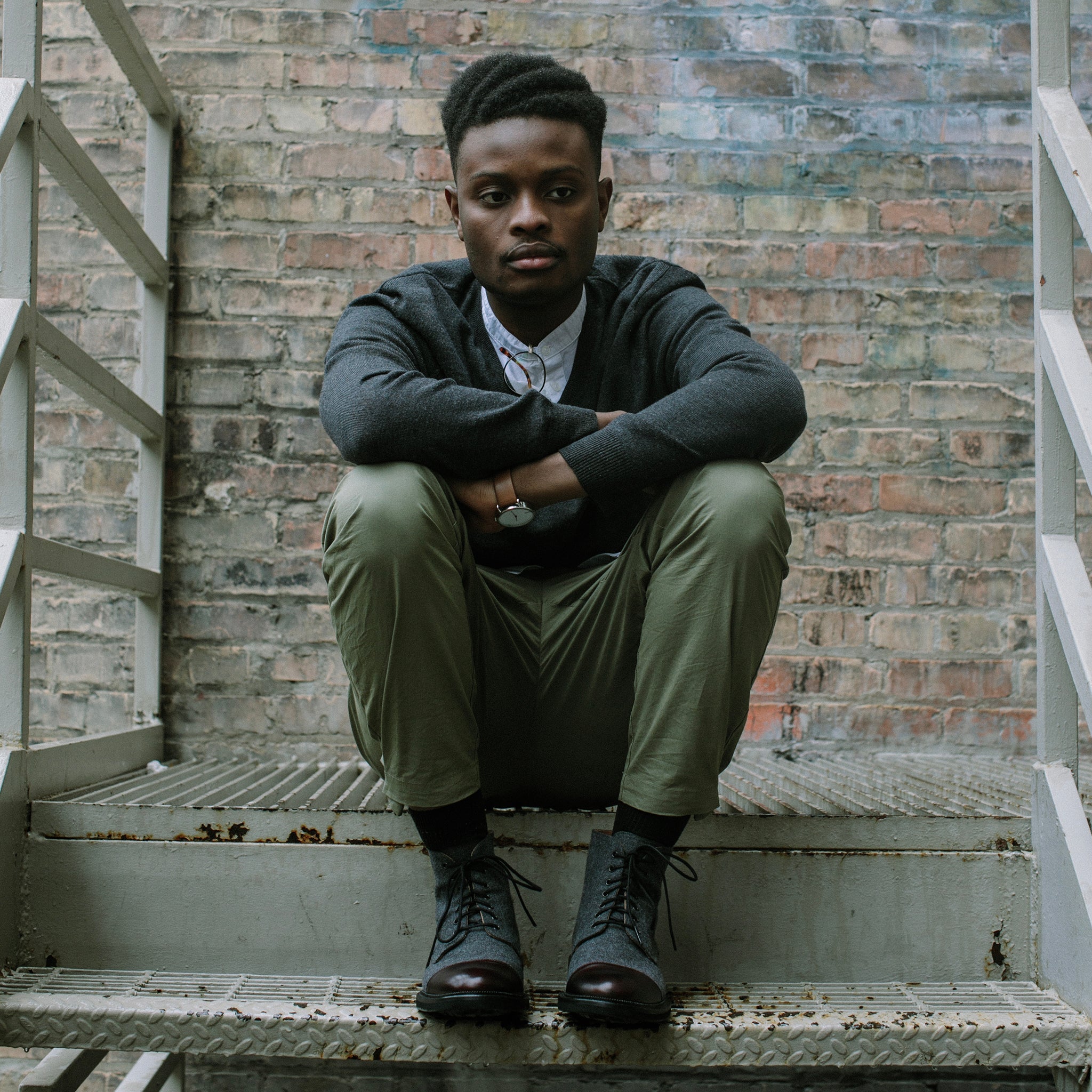 The Jack in Grey/Oxblood