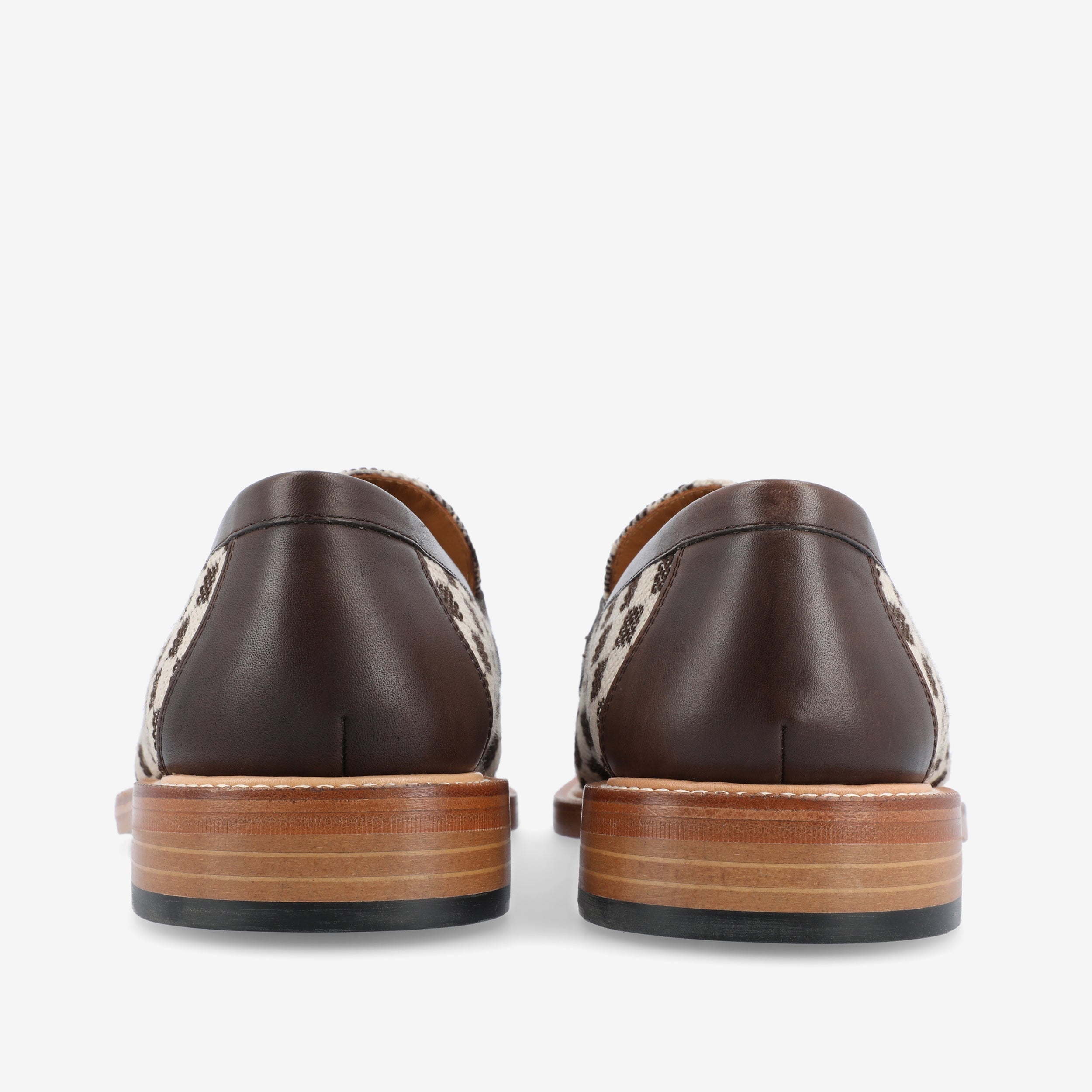 The Fitz Loafer in Brown Check (Last Chance, Final Sale)