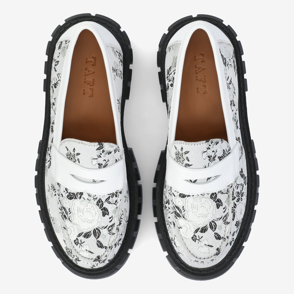 The Flora Loafer in Eden Blanc (Last Chance, Final Sale)