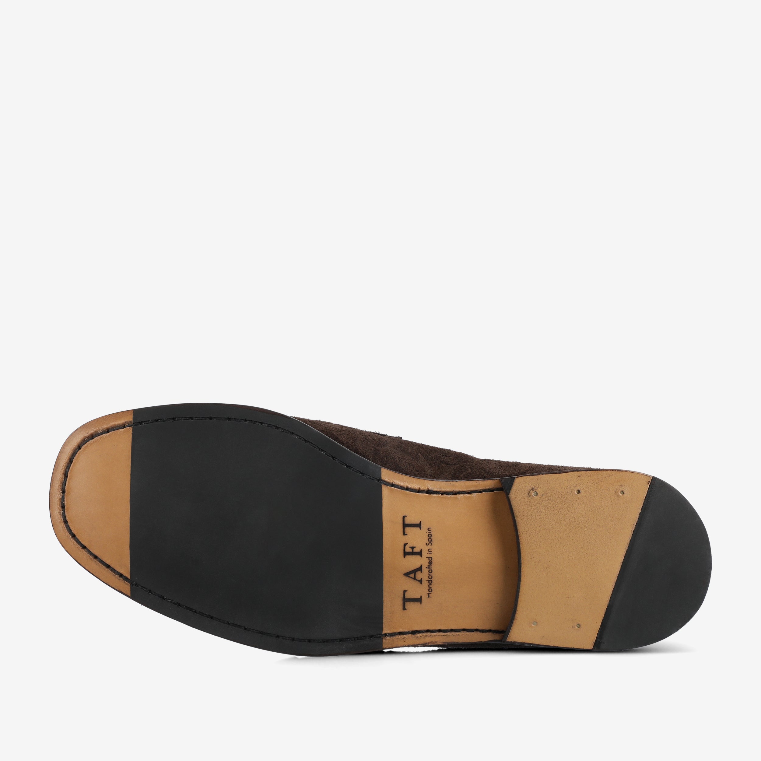 The Sterling Loafer in Brown Floral Suede