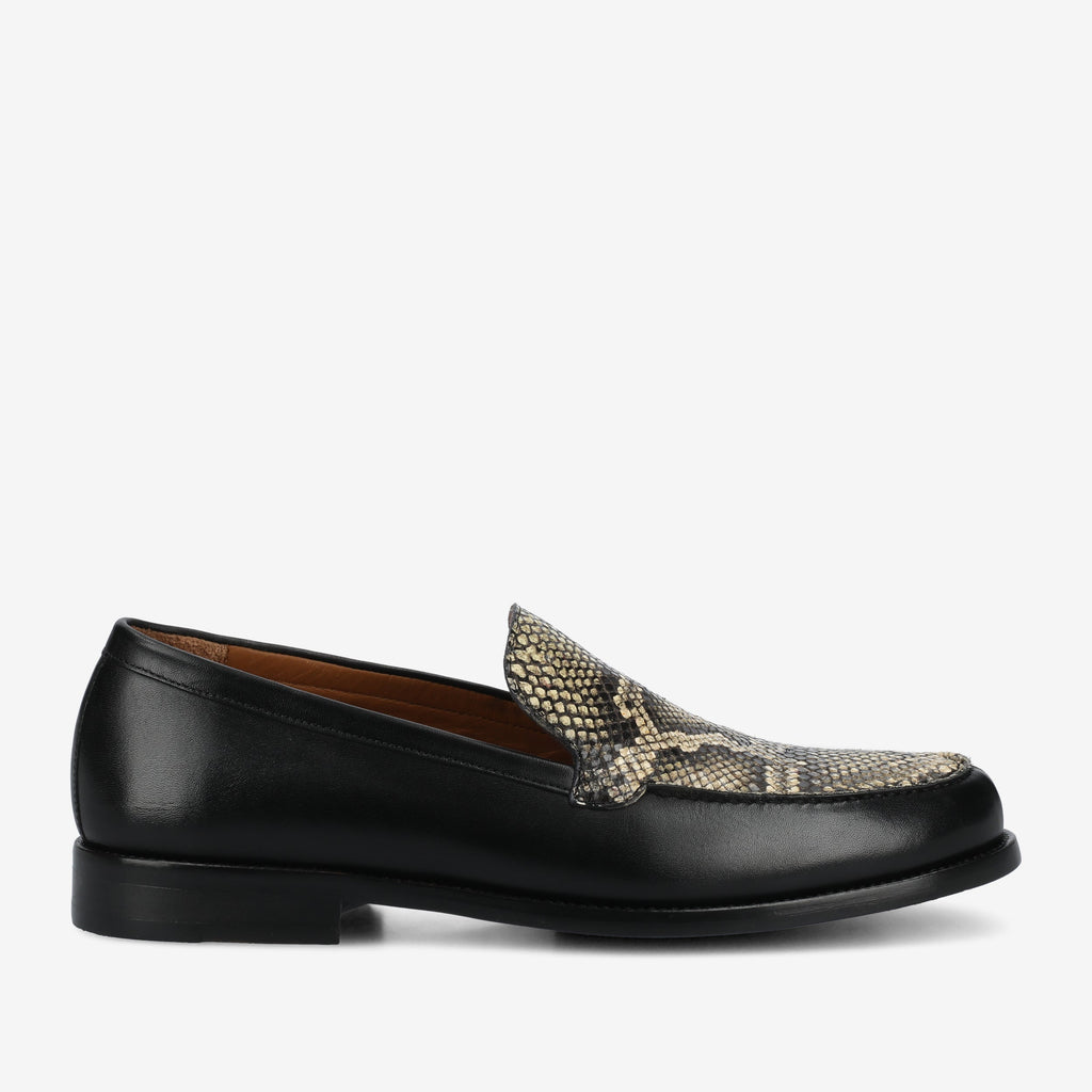 The Sterling Loafer in Serpente