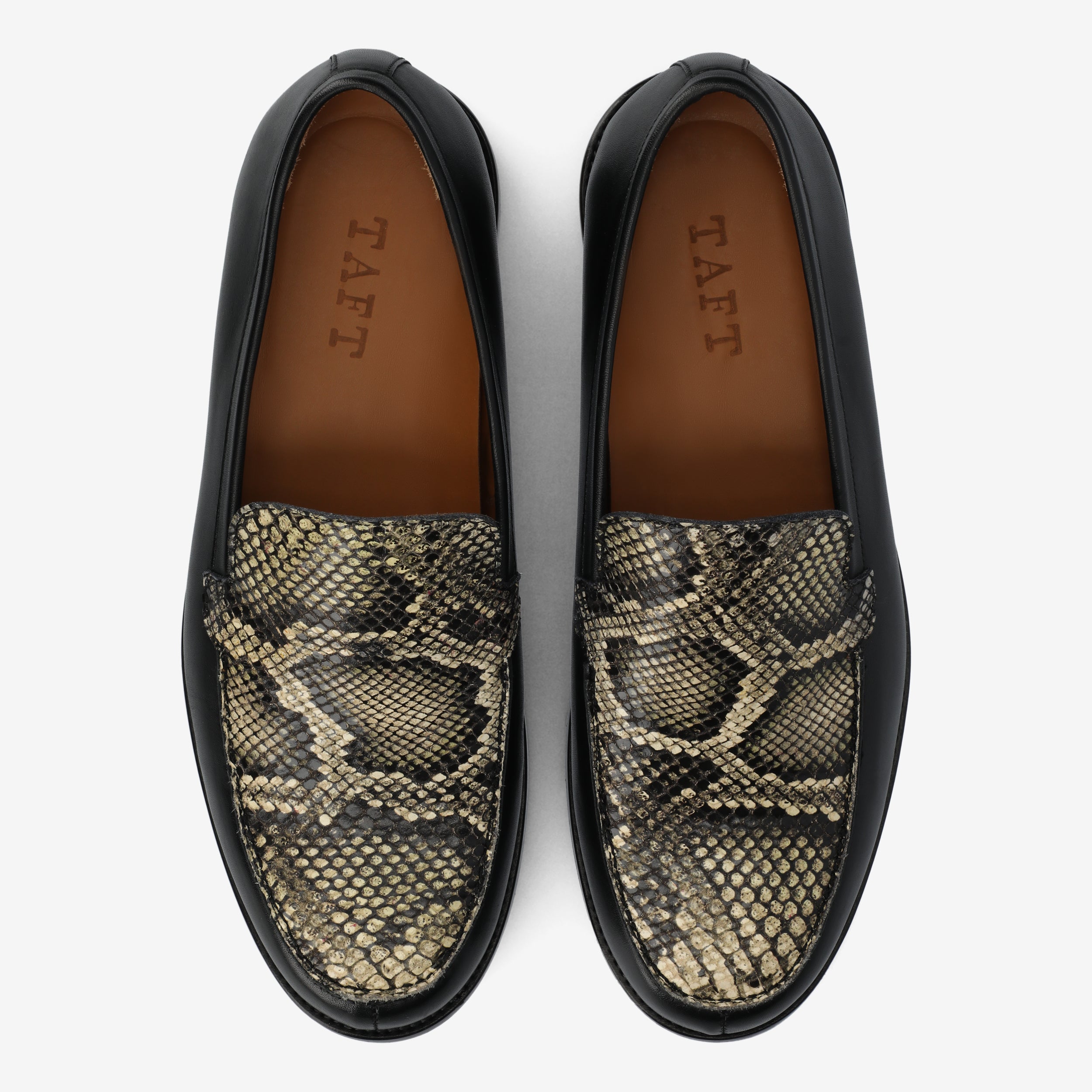 The Sterling Loafer in Serpente