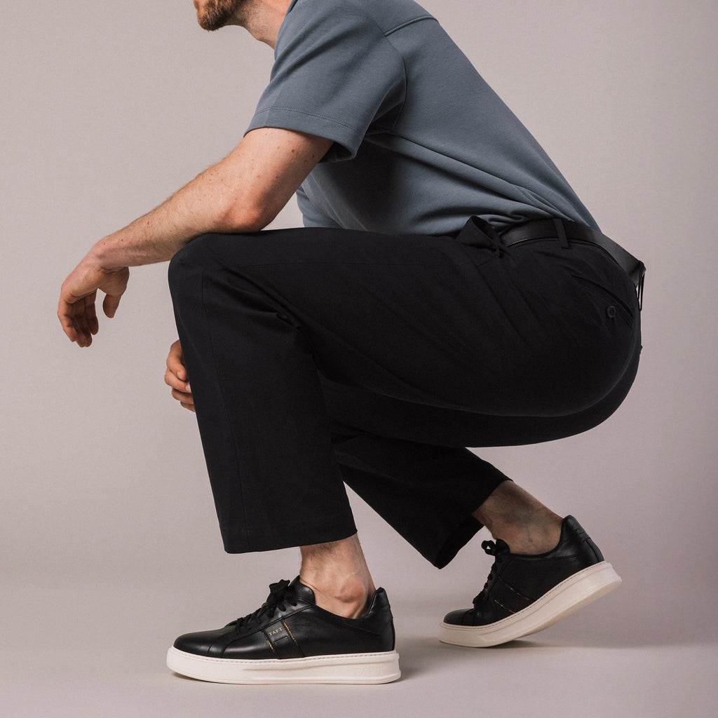 The Logan Sneaker in Black