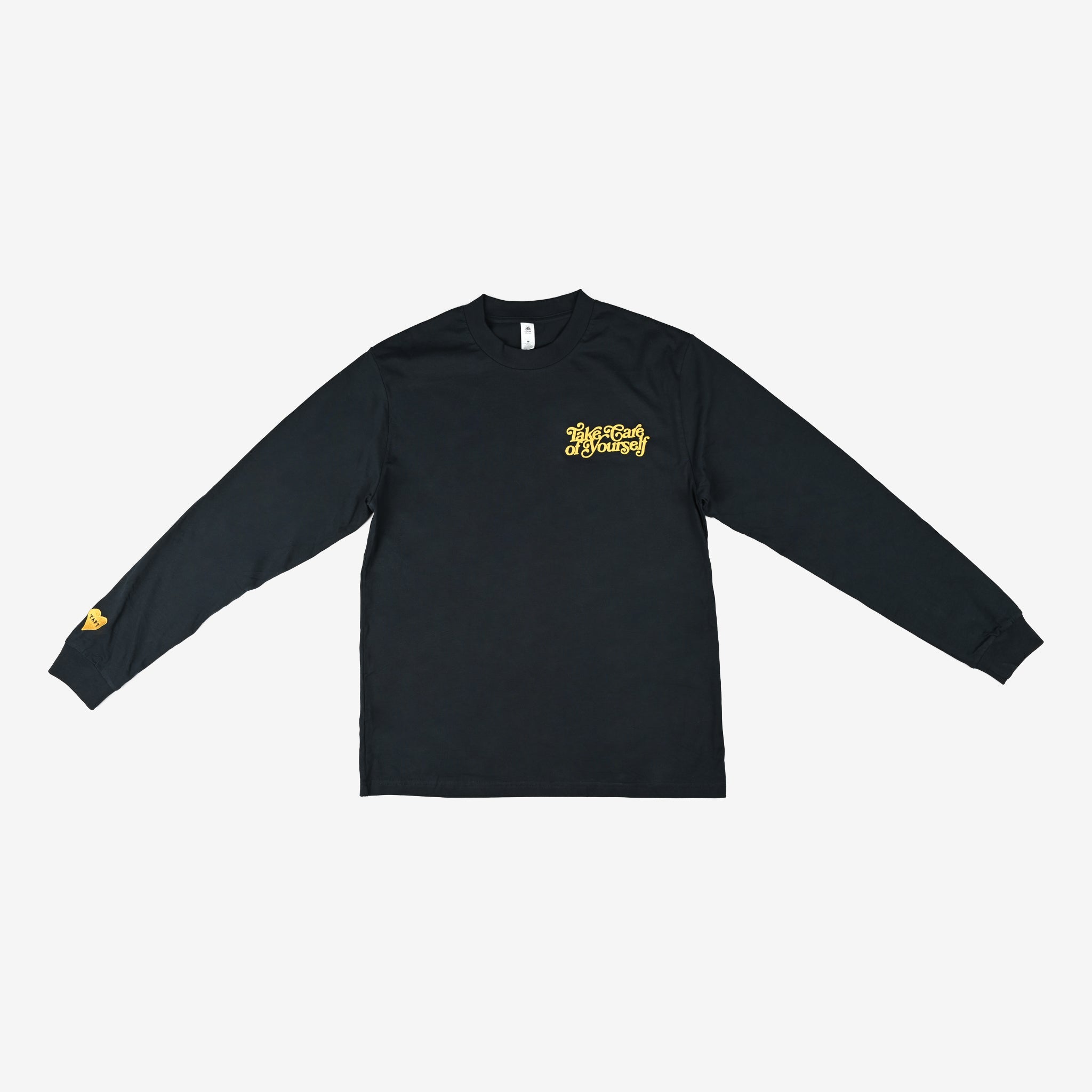 Take Care Long Sleeve Shirt in Navy