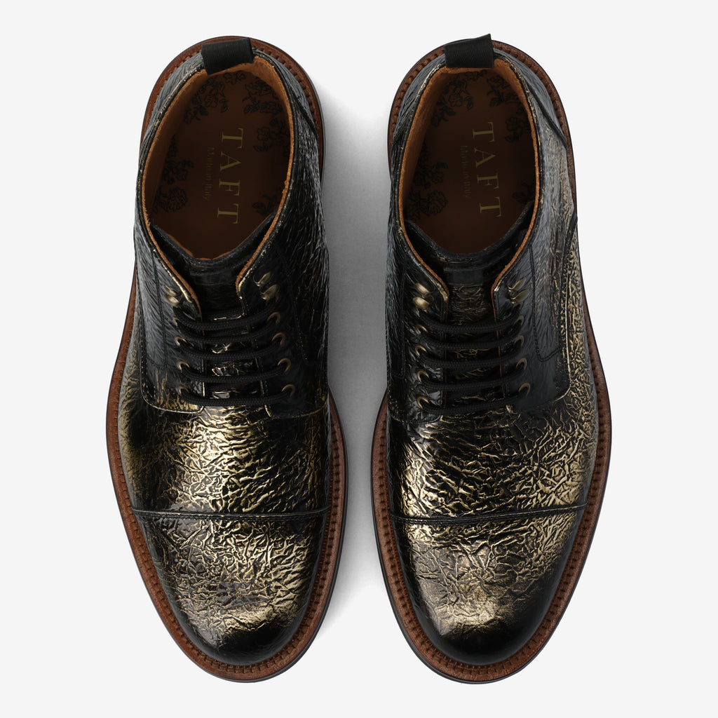 The Rome Boot in Gilded Gold