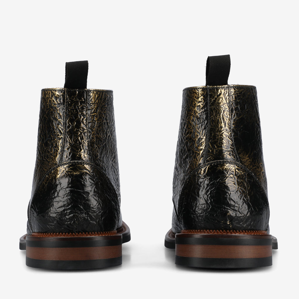 The Rome Boot in Gilded Gold