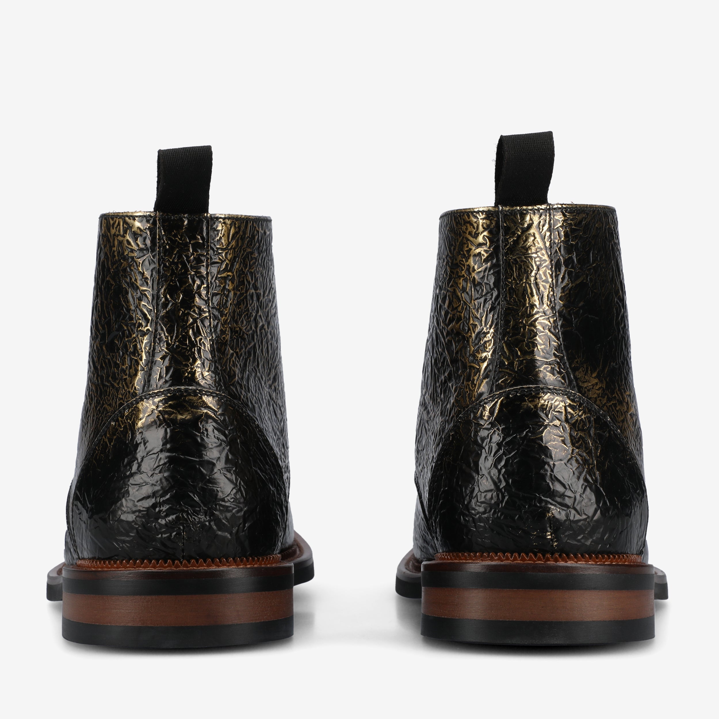 The Rome Boot in Gilded Gold