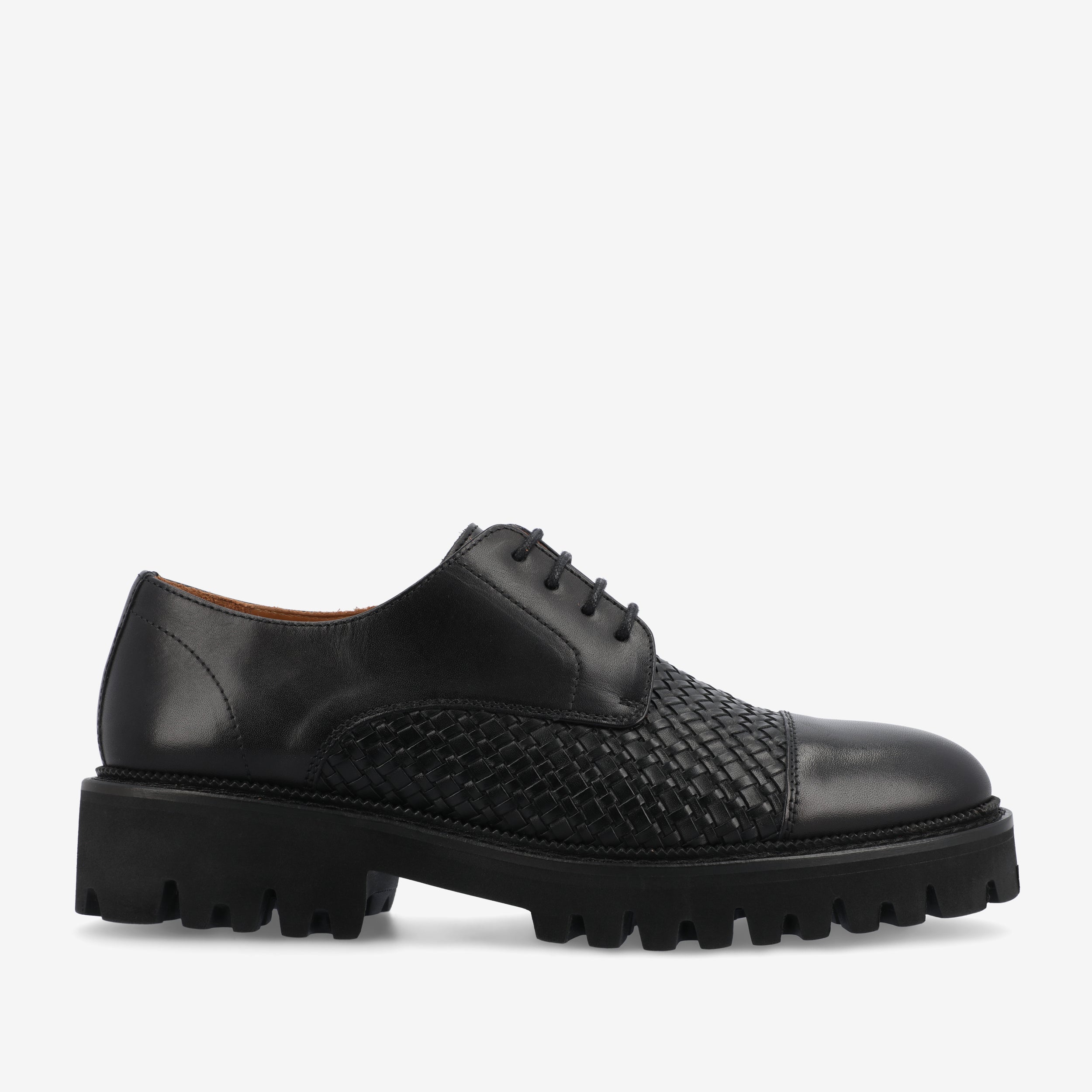 The Lucia Shoe in Black Woven (Last Chance, Final Sale)