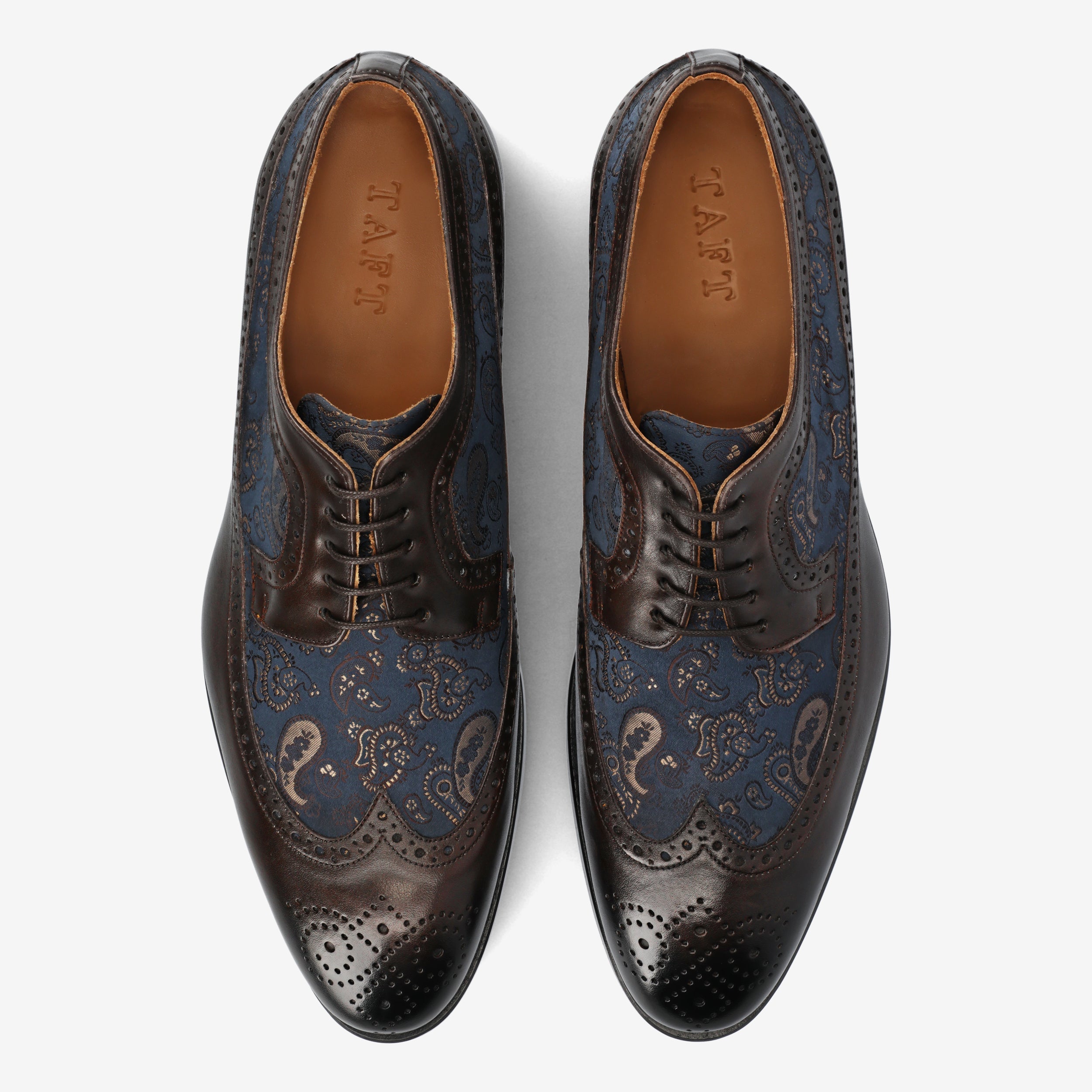 The Preston Shoe in Brown Paisley