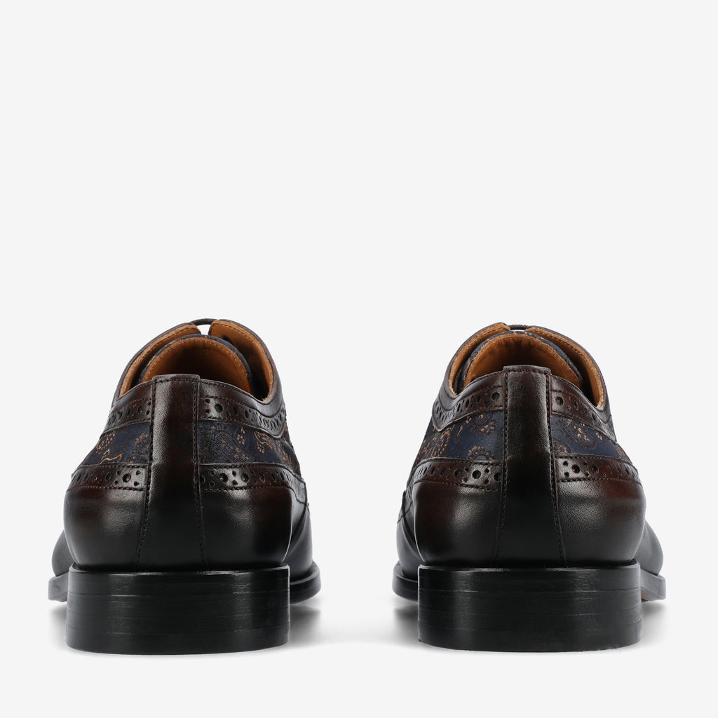 The Preston Shoe in Brown Paisley