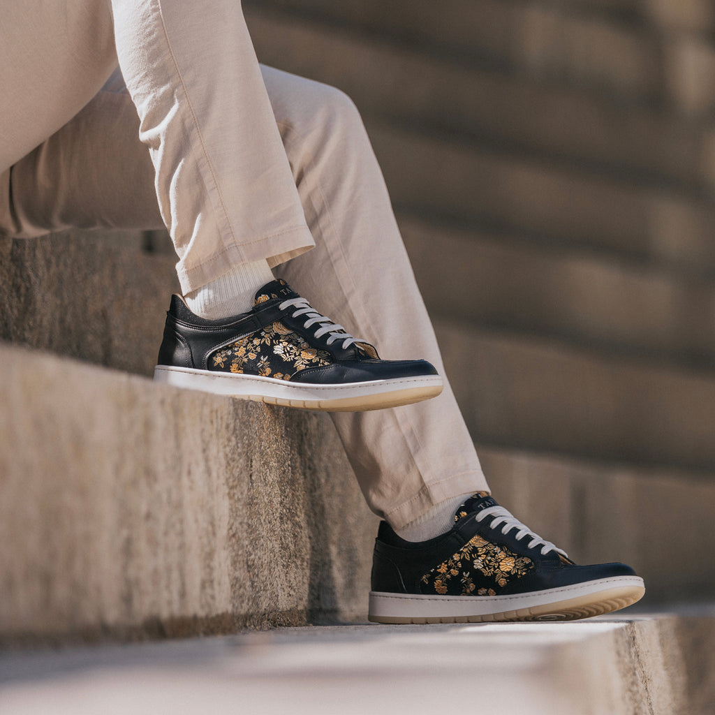 The Rapido Low Sneaker in Eden Noir (Last Chance, Final Sale)