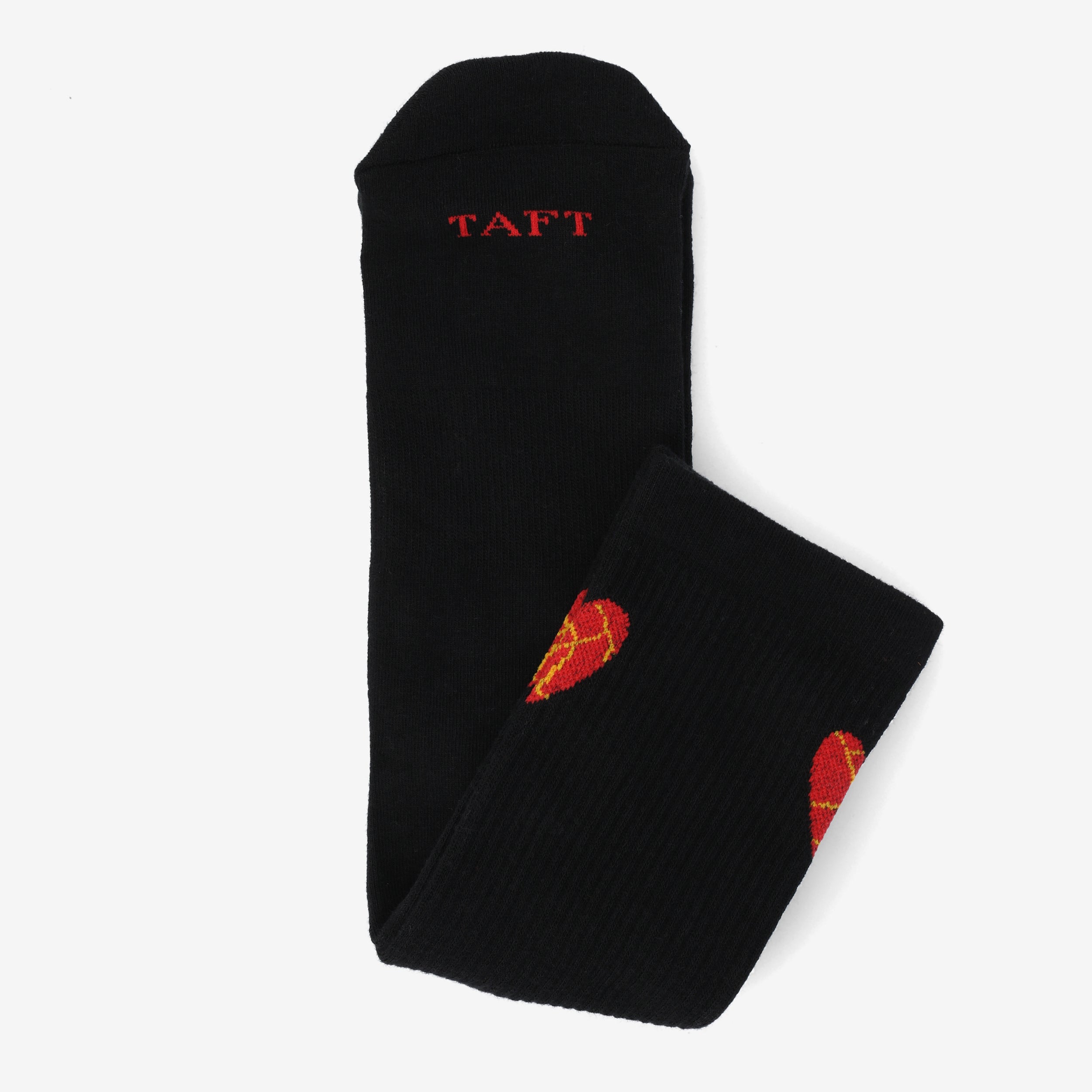 TAFT Black and Cream Socks 2-Pack