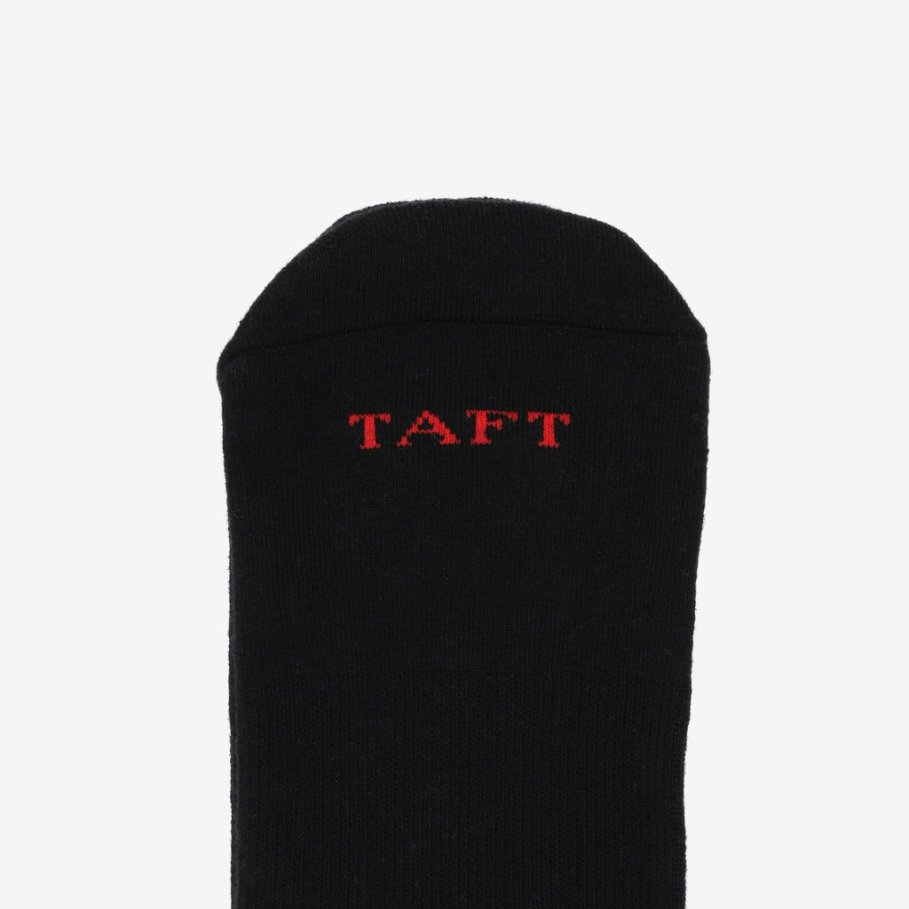 TAFT Black and Cream Socks 2-Pack