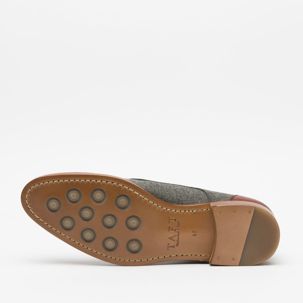 The Jack Shoe in Grey/Brown